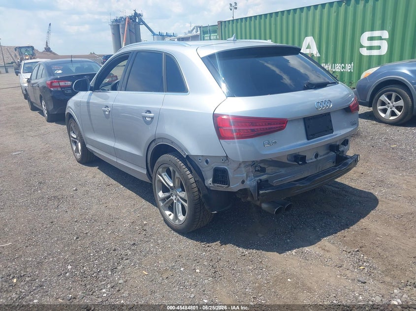 2017 Audi Q3 VIN WA1GCCFSXHR000962 IAAI salvage auction — REAR END, Mv-907A (New York), sold $2,500 on 2026-07-14 (photo 3)