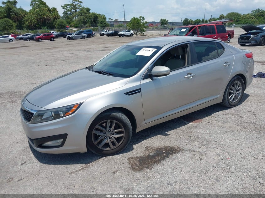 2012 Kia Optima VIN KNAGM4A73C5279955 IAAI salvage auction — RIGHT SIDE, Rebuildable (Florida), sold $775 on 2026-07-16 (photo 2)