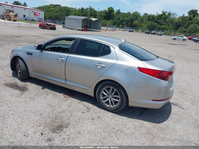 2012 Kia Optima VIN KNAGM4A73C5279955 IAAI salvage auction — RIGHT SIDE, Rebuildable (Florida), sold $775 on 2026-07-16 (photo 3)