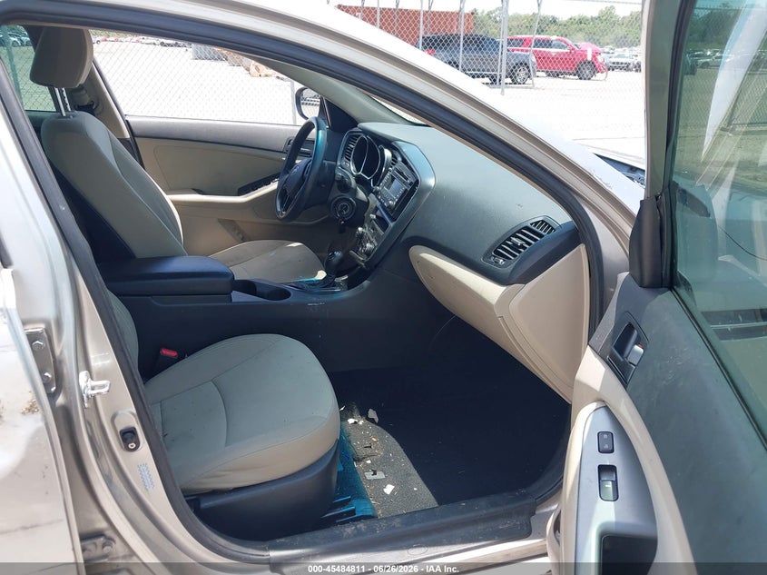 2012 Kia Optima VIN KNAGM4A73C5279955 IAAI salvage auction — RIGHT SIDE, Rebuildable (Florida), sold $775 on 2026-07-16 (photo 5)