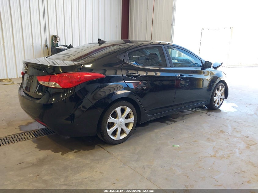 2013 Hyundai Elantra VIN KMHDH4AE8DU499362 IAAI salvage auction — FRONT END, Salvage (Utah), sold $25 on 2026-07-29 (photo 4)