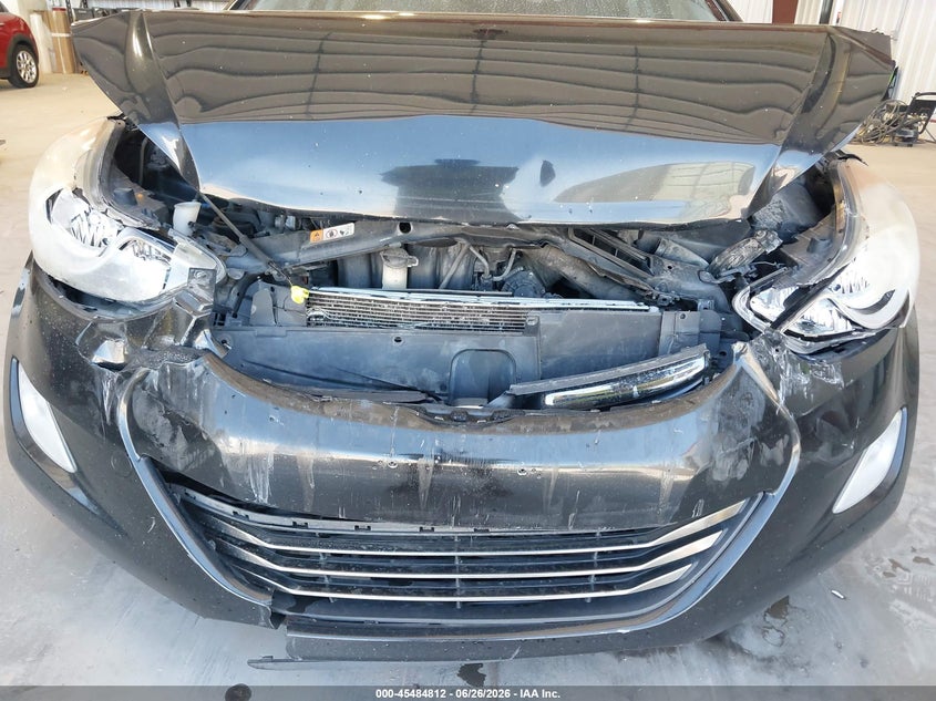2013 Hyundai Elantra VIN KMHDH4AE8DU499362 IAAI salvage auction — FRONT END, Salvage (Utah), sold $25 on 2026-07-29 (photo 6)