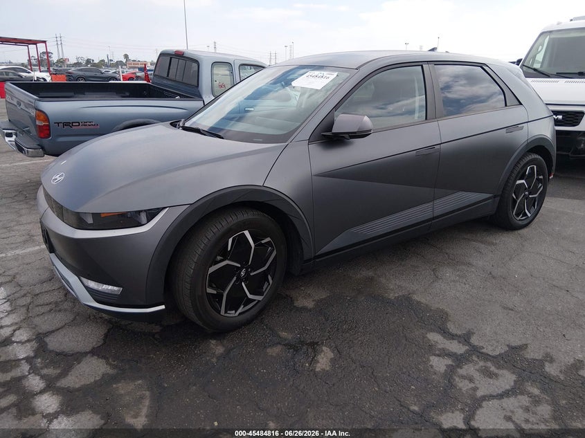 2023 Hyundai Ioniq 5 VIN KM8KNDAF5PU198240 IAAI salvage auction — REAR END, Salvage Title, sold $12,600 on 2026-08-22 (photo 2)