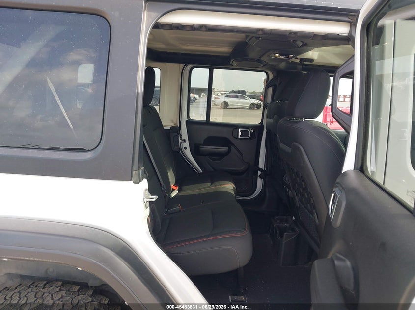 2022 Jeep Wrangler / VIN 1C4HJXFN8NW130317 IAAI salvage auction — Unknown, Salvage Title, sold $125 on 2026-09-24 (photo 8)