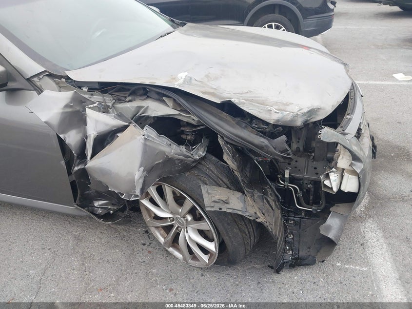 2013 Infiniti G VIN JN1CV6EK5DM921305 IAAI salvage auction — FRONT & REAR, Salvage (California), sold $950 on 2026-07-30 (photo 6)