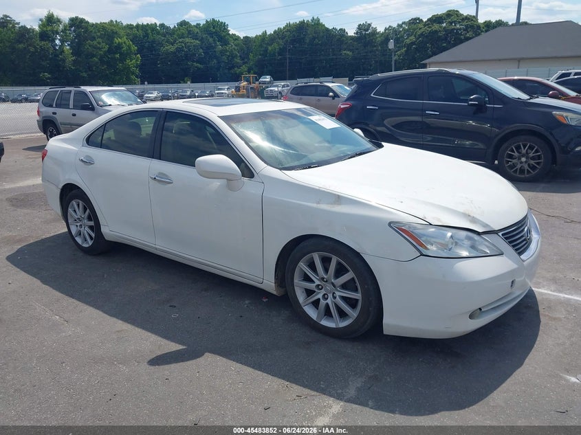 2007 Lexus ES VIN JTHBJ46G772020230 IAAI salvage auction — FRONT END, Clear (Georgia), sold $875 on 2026-07-08 (photo 1)