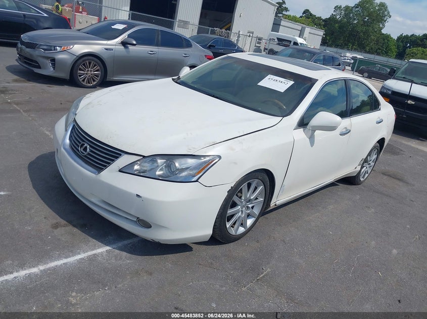 2007 Lexus ES VIN JTHBJ46G772020230 IAAI salvage auction — FRONT END, Clear (Georgia), sold $875 on 2026-07-08 (photo 2)