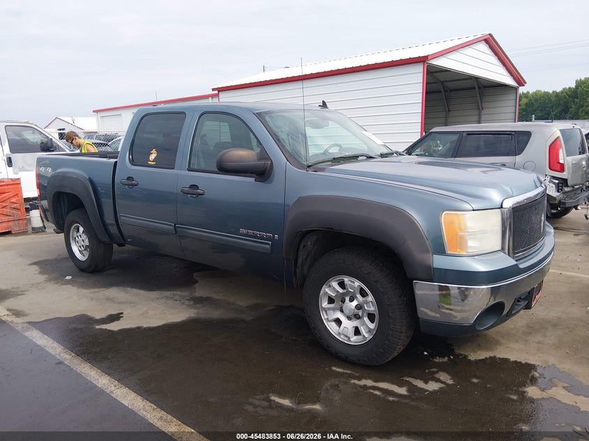 2008 Gmc Sierra 1500 VIN 3GTEK13M18G131563 IAAI salvage auction — FRONT & REAR, Salvage - 75% Or Less (Maryland), sold $1,650 on 2026-08-23 (photo 1)