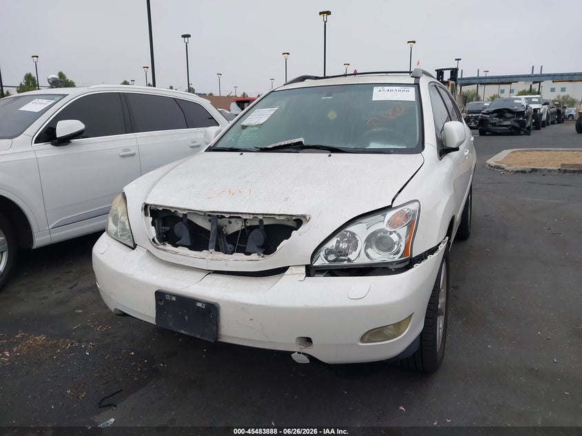 2007 Lexus Rx 350 VIN JTJGK31U670007344 IAAI salvage auction — FRONT END, Salvage Certificate (California), sold $2,850 on 2026-07-17 (photo 6)