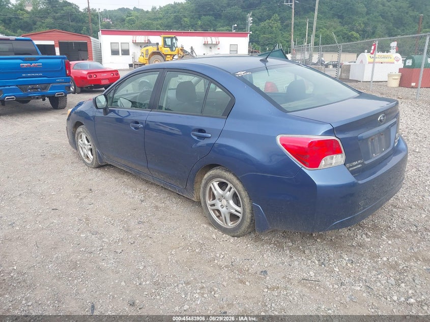 2012 Subaru Impreza VIN JF1GJAC64CG006743 IAAI salvage auction — RIGHT FRONT, Salvage (Pennsylvania), sold $450 on 2026-07-07 (photo 3)