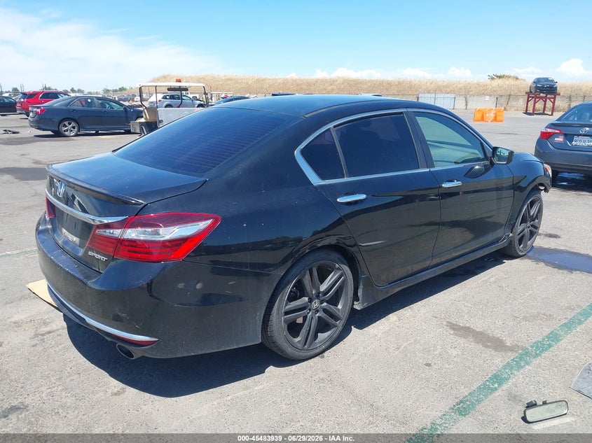 2017 Honda Accord VIN 1HGCR2F56HA308041 IAAI salvage auction — FRONT END, Salvage (California), sold $3,375 on 2026-07-29 (photo 4)