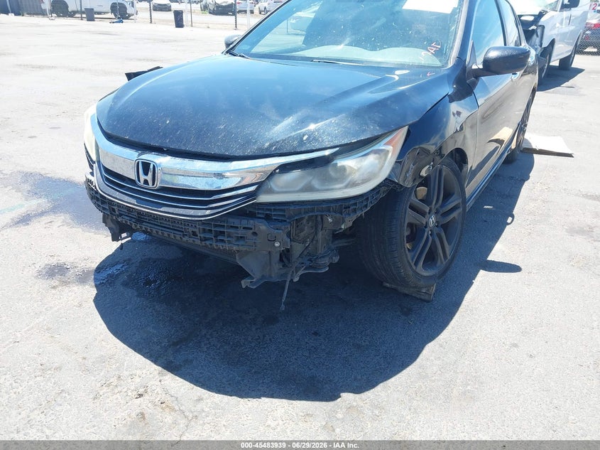 2017 Honda Accord VIN 1HGCR2F56HA308041 IAAI salvage auction — FRONT END, Salvage (California), sold $3,375 on 2026-07-29 (photo 6)
