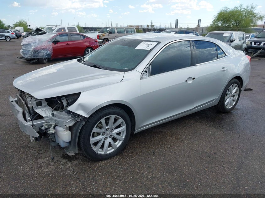 2015 Chevrolet Malibu VIN 1G11D5SL2FF149859 IAAI salvage auction — FRONT END, Salvage (Arizona), sold $675 on 2026-07-09 (photo 2)