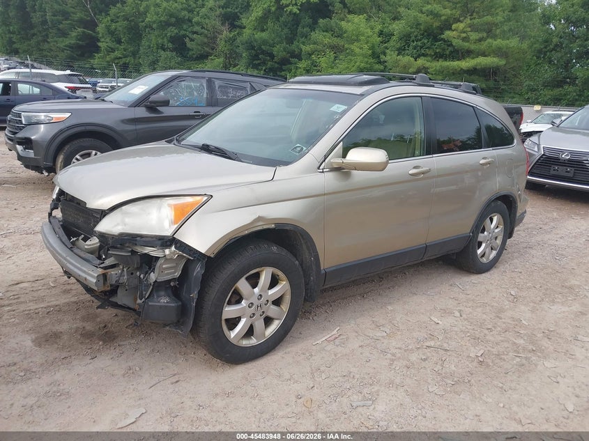 2007 Honda Cr-v VIN JHLRE48797C117539 IAAI salvage auction — FRONT END, Clear (Wisconsin), sold $975 on 2026-07-15 (photo 2)