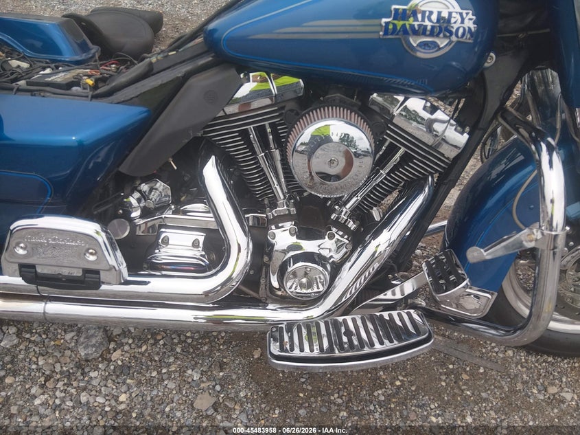 2006 Harley-davidson Flhtcui VIN 1HD1FCW166Y630411 IAAI salvage auction — LEFT FRONT, Salvage (Pennsylvania), sold $1,250 on 2026-07-08 (photo 8)