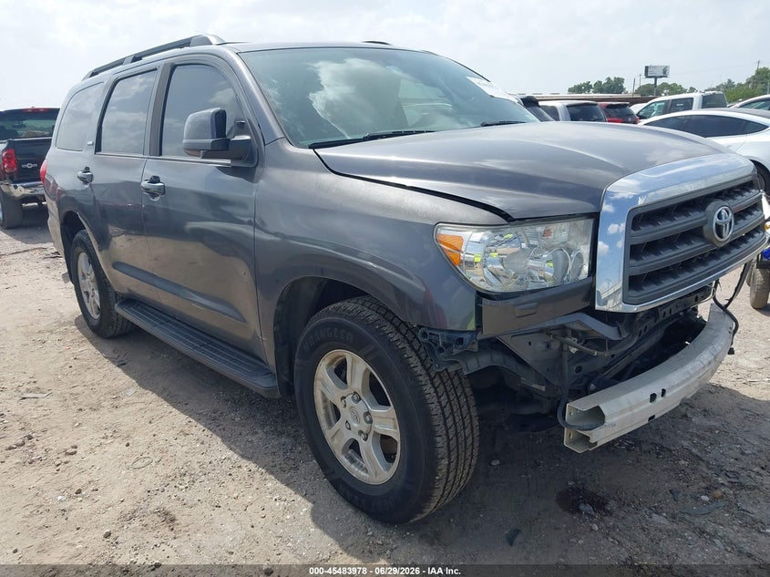 2017 Toyota Sequoia VIN 5TDZY5G16HS068095 IAAI salvage auction — FRONT END, Salvage (Texas), sold $7,575 on 2026-07-15 (photo 1)