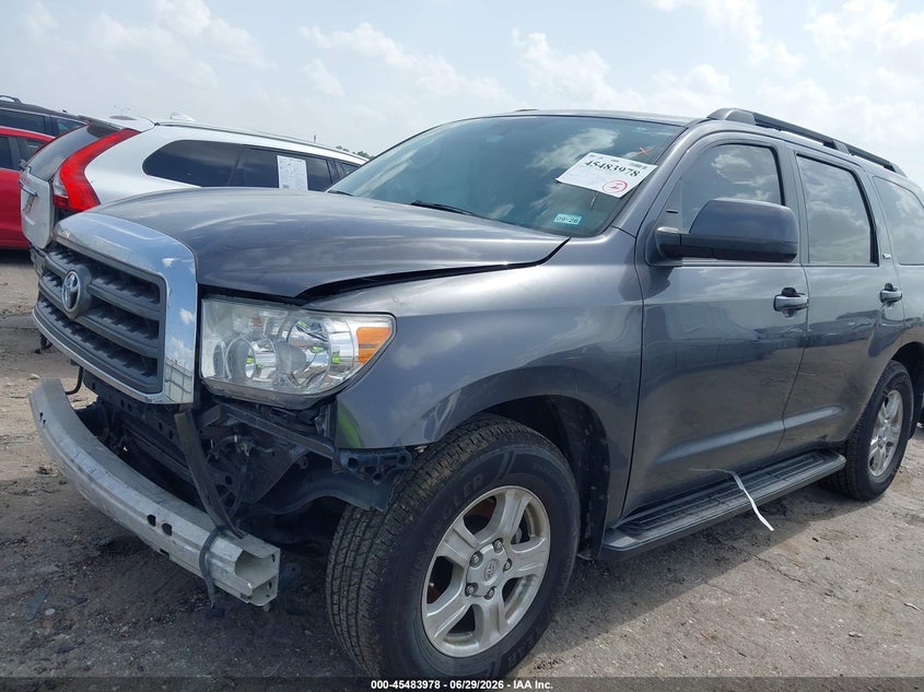 2017 Toyota Sequoia VIN 5TDZY5G16HS068095 IAAI salvage auction — FRONT END, Salvage (Texas), sold $7,575 on 2026-07-15 (photo 2)