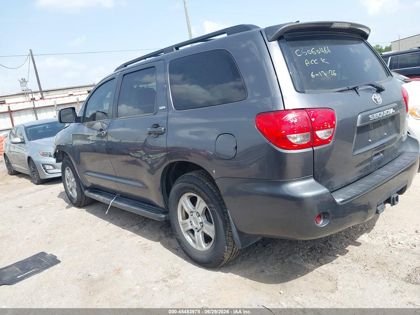 2017 Toyota Sequoia VIN 5TDZY5G16HS068095 IAAI salvage auction — FRONT END, Salvage (Texas), sold $7,575 on 2026-07-15 (photo 3)