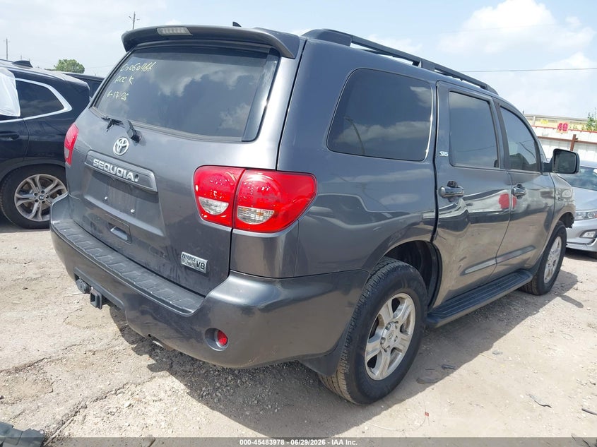 2017 Toyota Sequoia VIN 5TDZY5G16HS068095 IAAI salvage auction — FRONT END, Salvage (Texas), sold $7,575 on 2026-07-15 (photo 4)