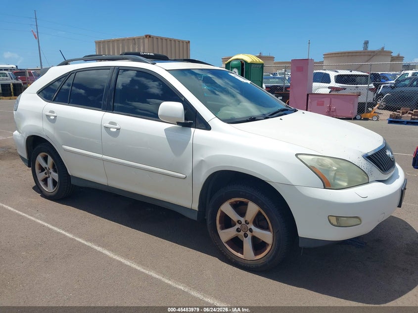 2007 Lexus Rx 350 VIN JTJGK31U670008493 IAAI salvage auction — NORMAL WEAR, Clear (Hawaii), sold $450 on 2026-07-28 (photo 1)