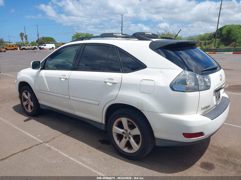 2007 Lexus Rx 350 VIN JTJGK31U670008493 IAAI salvage auction — NORMAL WEAR, Clear (Hawaii), sold $450 on 2026-07-28 (photo 3)