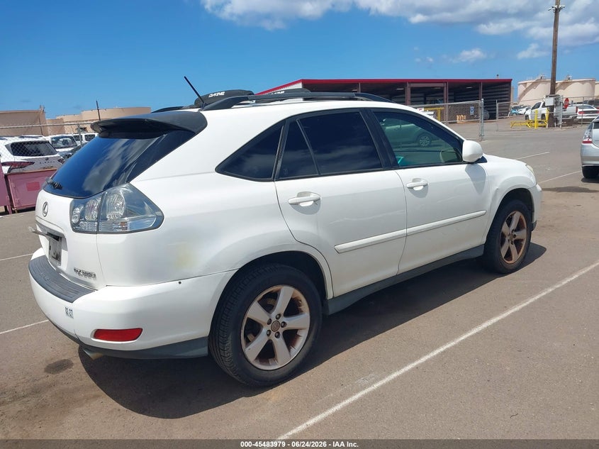 2007 Lexus Rx 350 VIN JTJGK31U670008493 IAAI salvage auction — NORMAL WEAR, Clear (Hawaii), sold $450 on 2026-07-28 (photo 4)