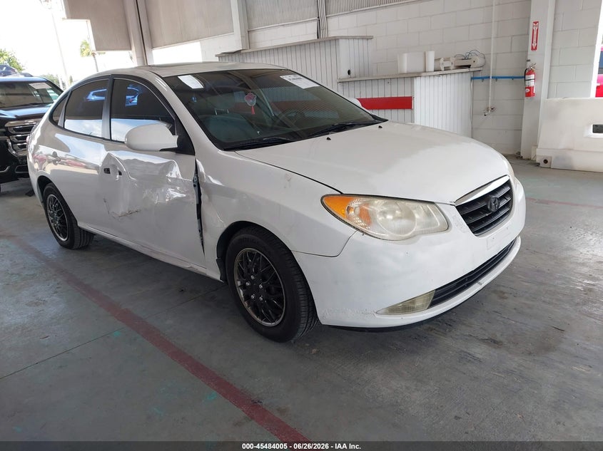 2007 Hyundai Elantra VIN KMHDU46D77U171883 IAAI salvage auction — RIGHT SIDE, Rebuildable (Florida), sold $475 on 2026-07-29 (photo 1)