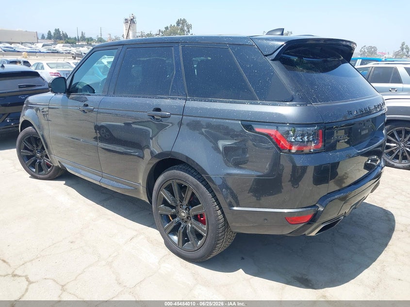 2020 Land rover Range rover sport VIN SALWR2SE1LA700055 IAAI salvage auction — UNKNOWN, Clear - Dealer Only (California), sold $25,050 on 2026-07-06 (photo 3)