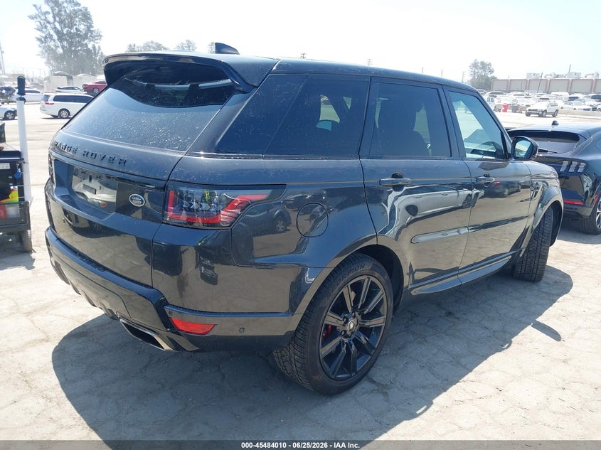 2020 Land rover Range rover sport VIN SALWR2SE1LA700055 IAAI salvage auction — UNKNOWN, Clear - Dealer Only (California), sold $25,050 on 2026-07-06 (photo 4)