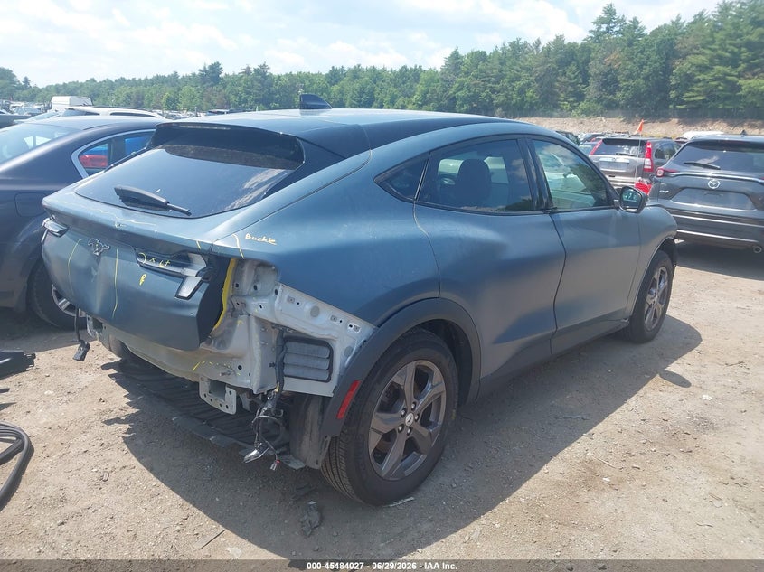 2023 Ford Mustang mach-e VIN 3FMTK1RM6PMA41061 IAAI salvage auction — FRONT & REAR, Salvage (Massachusetts), sold $8,650 on 2026-08-21 (photo 4)