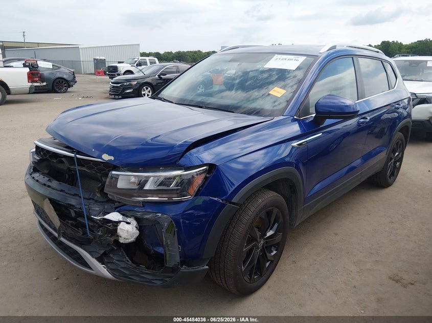 2022 Volkswagen Taos VIN 3VVLX7B25NM079610 IAAI salvage auction — FRONT END, Wait Title, sold $7,000 on 2026-08-02 (photo 2)