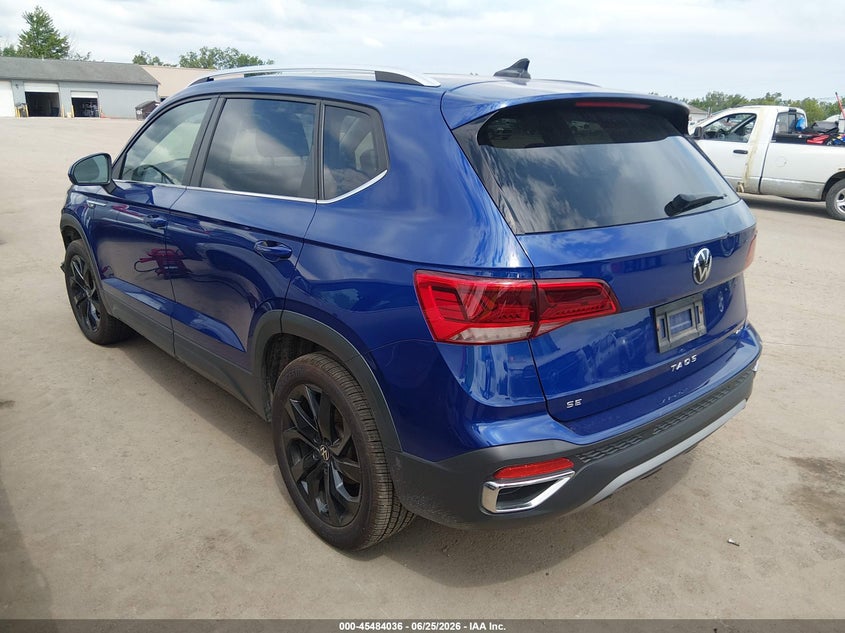2022 Volkswagen Taos VIN 3VVLX7B25NM079610 IAAI salvage auction — FRONT END, Wait Title, sold $7,000 on 2026-08-02 (photo 3)