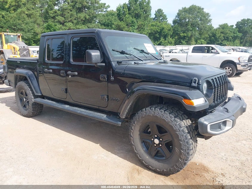 2023 Jeep Gladiator VIN 1C6HJTAG0PL522009 IAAI salvage auction — FRESH WATER, Junk (Oklahoma), sold $8,900 on 2026-07-30 (photo 1)