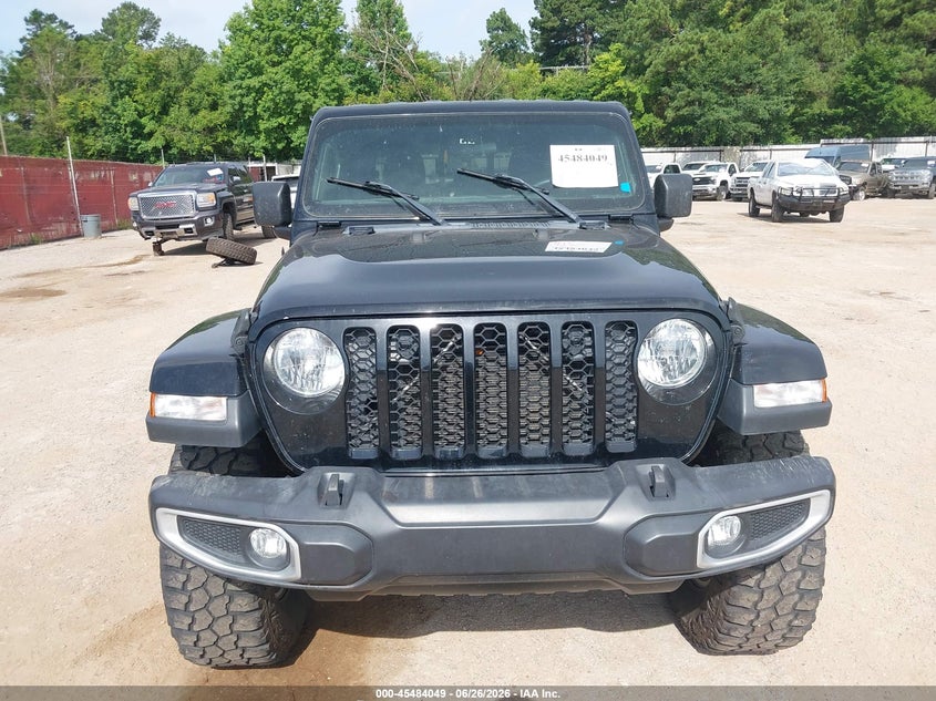 2023 Jeep Gladiator VIN 1C6HJTAG0PL522009 IAAI salvage auction — FRESH WATER, Junk (Oklahoma), sold $8,900 on 2026-07-30 (photo 6)