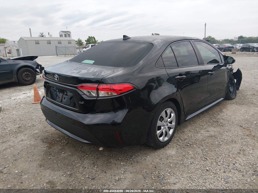 2022 Toyota Corolla VIN 5YFEPMAE4NP374627 IAAI salvage auction — RIGHT SIDE, Salvage (Ohio), sold $5,250 on 2026-07-28 (photo 4)