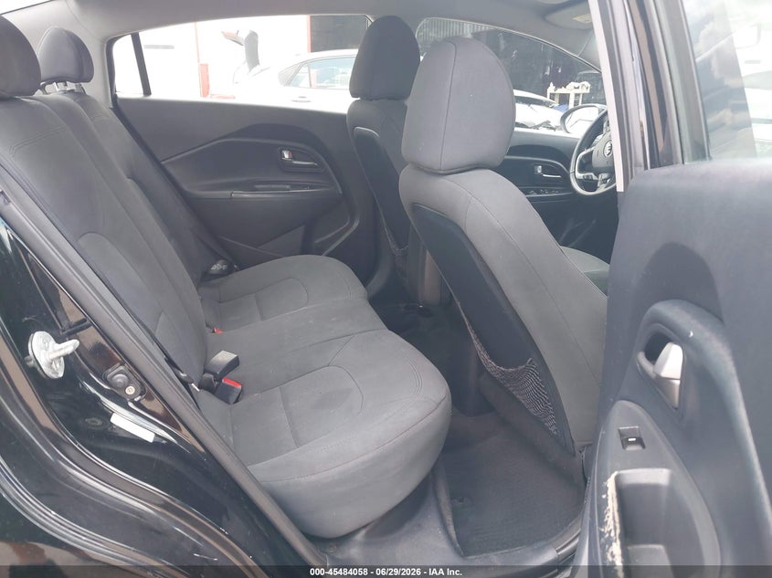 2013 Kia Rio VIN KNADN4A34D6193496 IAAI salvage auction — LEFT REAR, Salvage Title, sold $250 on 2026-07-17 (photo 8)