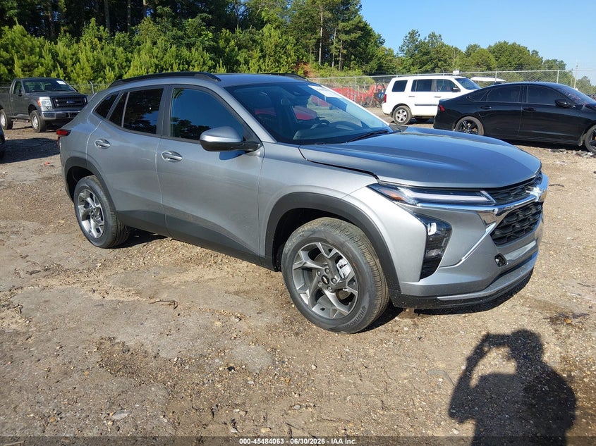 2026 Chevrolet Trax VIN KL77LHEP6TC179347 IAAI salvage auction — LEFT FRONT, Enterprise Vehicles Clear Only (Mississippi), sold $14,850 on 2026-07-08 (photo 1)