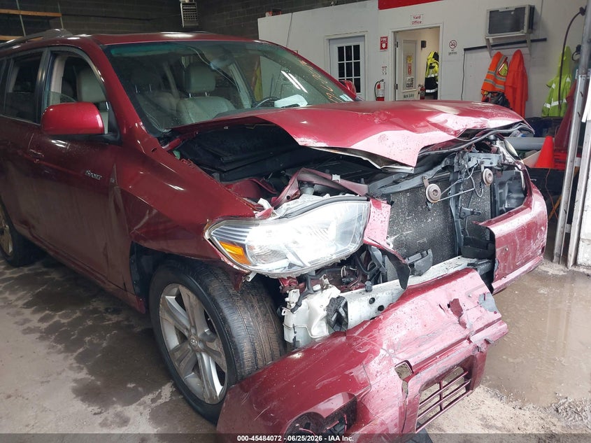 2008 Toyota Highlander VIN JTEES43AX82083525 IAAI salvage auction — FRONT END, Mv-907A (New York), sold $900 on 2026-07-17 (photo 6)