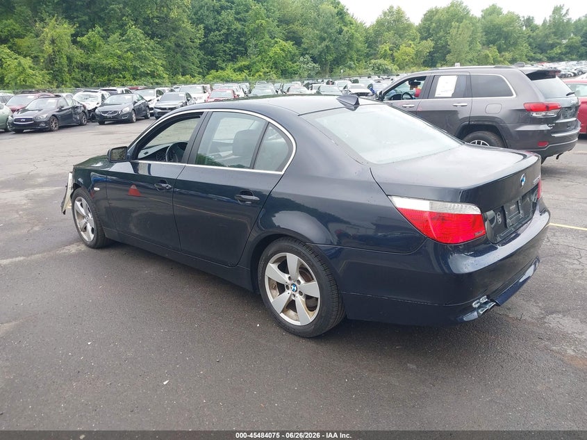 2007 BMW 5er VIN WBANF33547CW70881 IAAI salvage auction — FRONT END, Salvage (Connecticut), sold $350 on 2026-07-23 (photo 3)