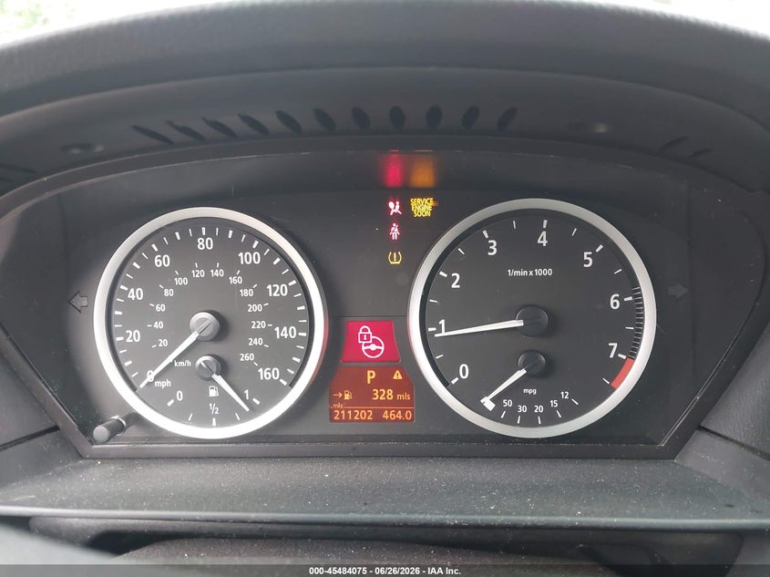 2007 BMW 5er VIN WBANF33547CW70881 IAAI salvage auction — FRONT END, Salvage (Connecticut), sold $350 on 2026-07-23 (photo 7)