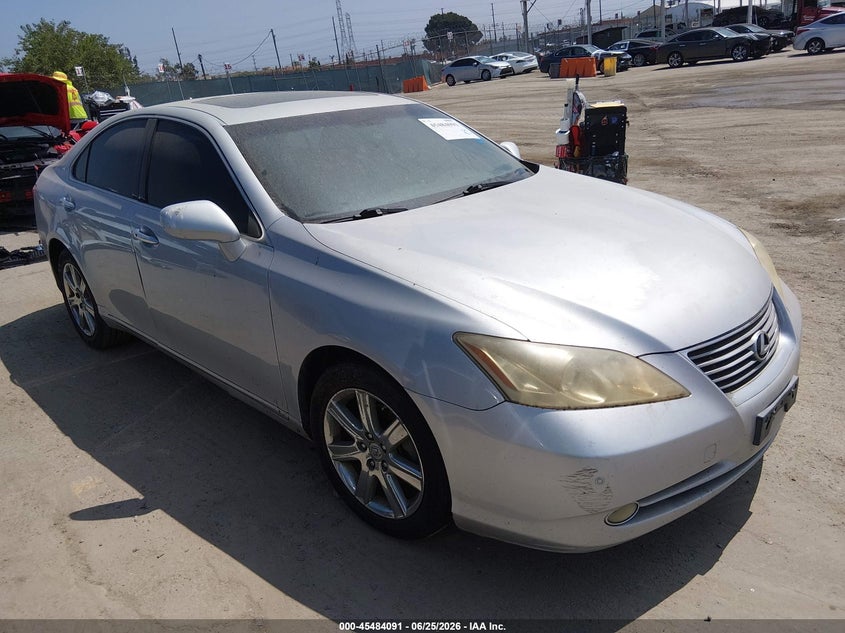 2008 Lexus ES VIN JTHBJ46G682255073 IAAI salvage auction — NORMAL WEAR, Clear - Dealer Only (California), sold $650 on 2026-07-29 (photo 1)