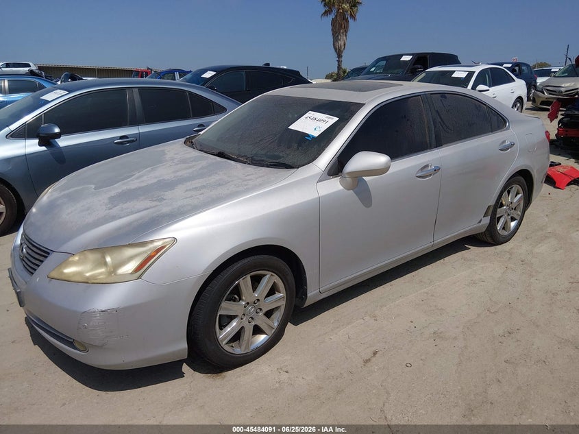 2008 Lexus ES VIN JTHBJ46G682255073 IAAI salvage auction — NORMAL WEAR, Clear - Dealer Only (California), sold $650 on 2026-07-29 (photo 2)