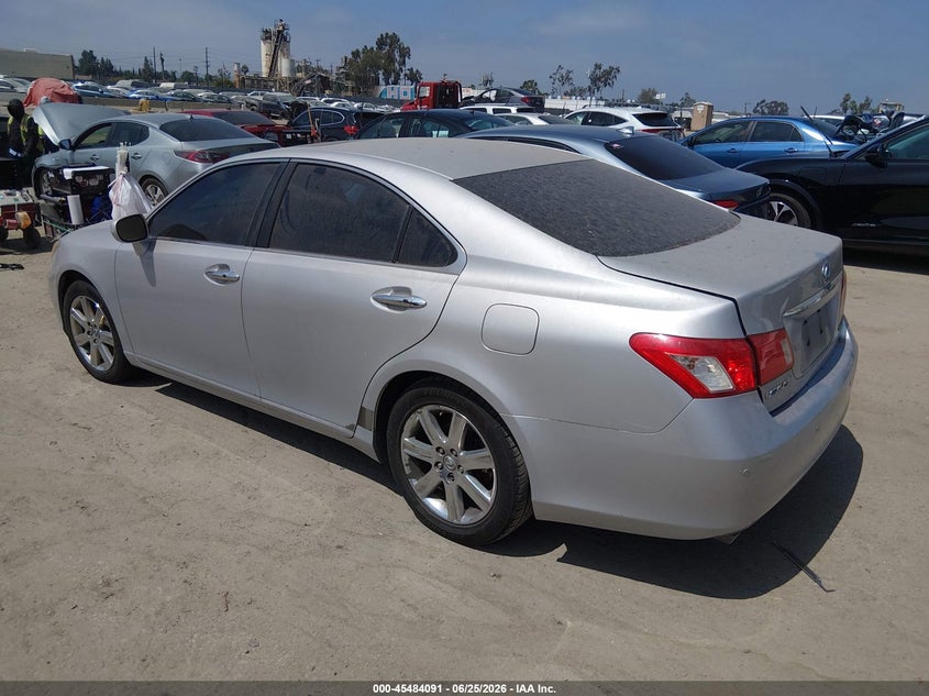 2008 Lexus ES VIN JTHBJ46G682255073 IAAI salvage auction — NORMAL WEAR, Clear - Dealer Only (California), sold $650 on 2026-07-29 (photo 3)