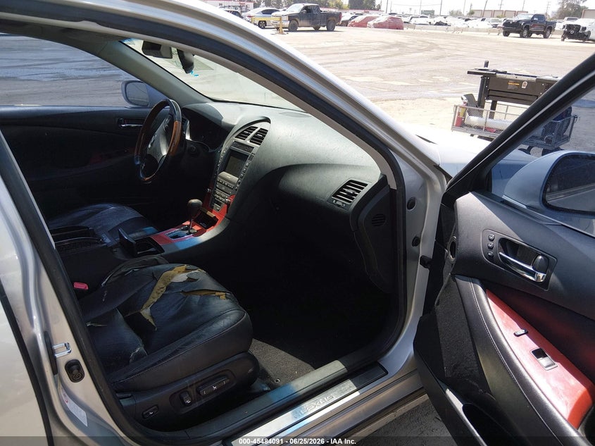 2008 Lexus ES VIN JTHBJ46G682255073 IAAI salvage auction — NORMAL WEAR, Clear - Dealer Only (California), sold $650 on 2026-07-29 (photo 5)