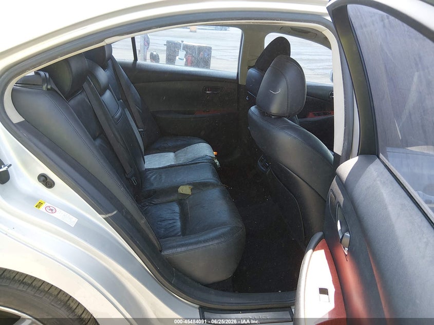 2008 Lexus ES VIN JTHBJ46G682255073 IAAI salvage auction — NORMAL WEAR, Clear - Dealer Only (California), sold $650 on 2026-07-29 (photo 8)