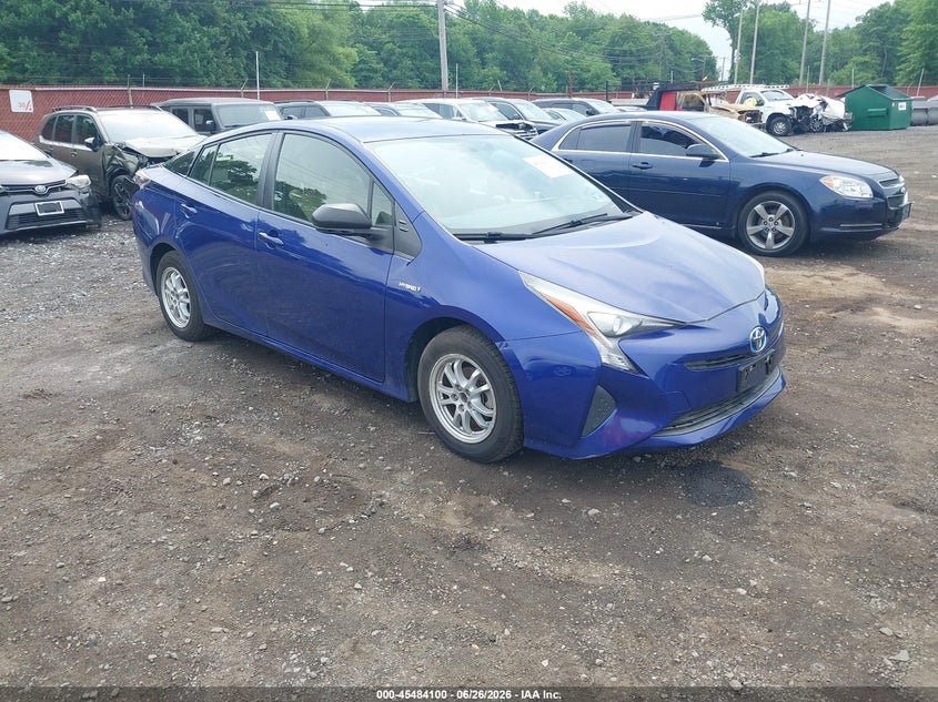 2016 Toyota Prius VIN JTDKBRFU8G3519999 IAAI salvage auction — LEFT SIDE, Salvage (Idaho), sold $3,350 on 2026-07-15 (photo 1)