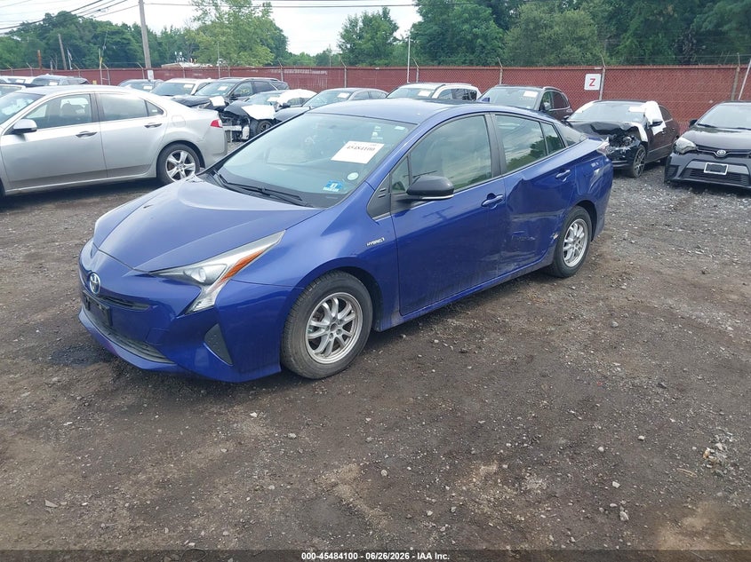 2016 Toyota Prius VIN JTDKBRFU8G3519999 IAAI salvage auction — LEFT SIDE, Salvage (Idaho), sold $3,350 on 2026-07-15 (photo 2)