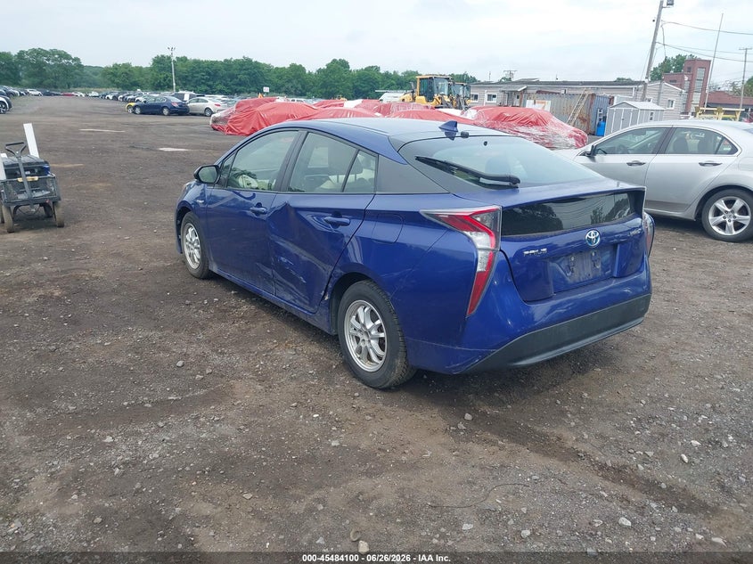 2016 Toyota Prius VIN JTDKBRFU8G3519999 IAAI salvage auction — LEFT SIDE, Salvage (Idaho), sold $3,350 on 2026-07-15 (photo 3)