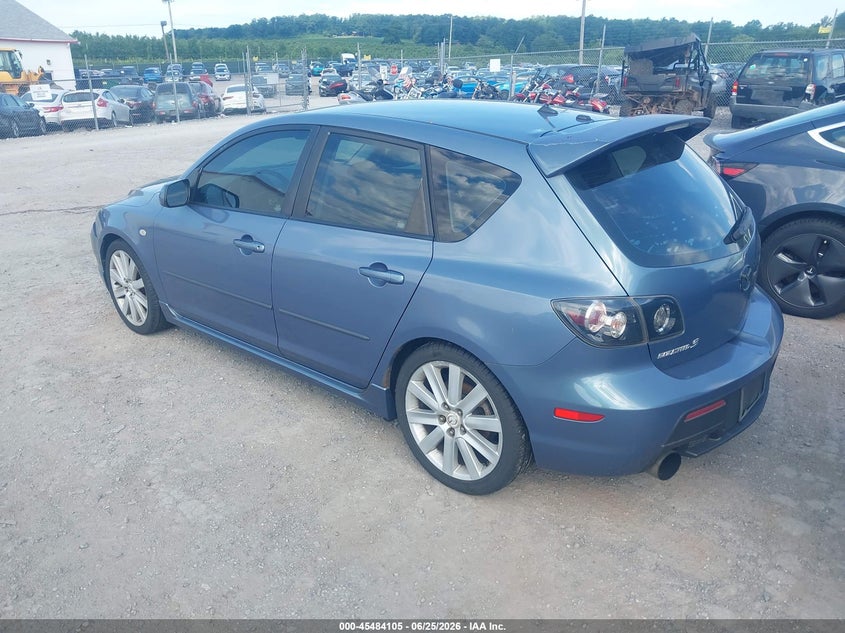 2007 Mazda 3 VIN JM1BK34LX71756125 IAAI salvage auction — NORMAL WEAR, Clear (Pennsylvania), sold $275 on 2026-07-29 (photo 3)