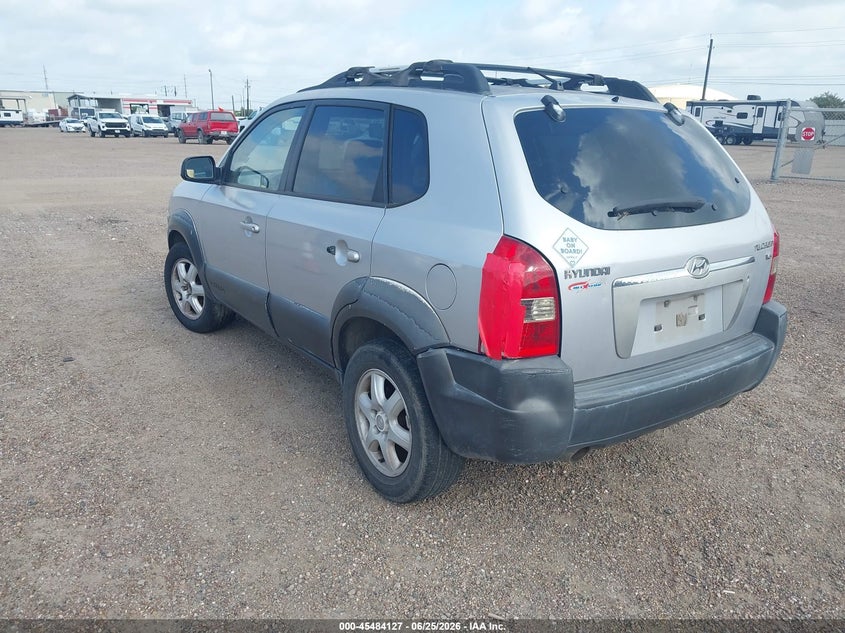 2005 Hyundai Tucson VIN KM8JN12D65U196999 IAAI salvage auction — NORMAL WEAR, Original (Texas), sold $375 on 2026-07-29 (photo 3)